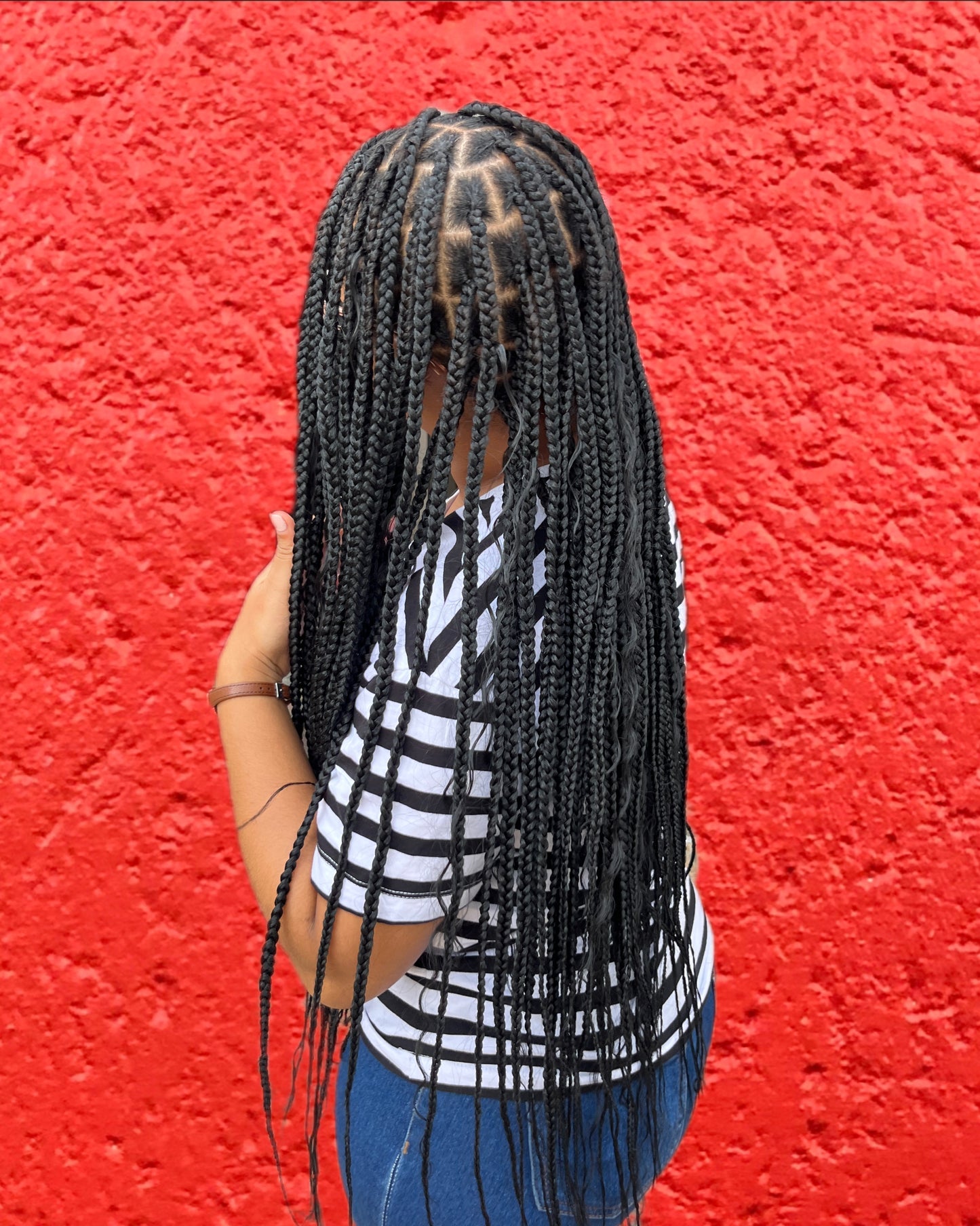 4 Part Goddess jumbo braids