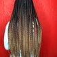 3tone knotless braids