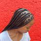 Triangle Knotless braids