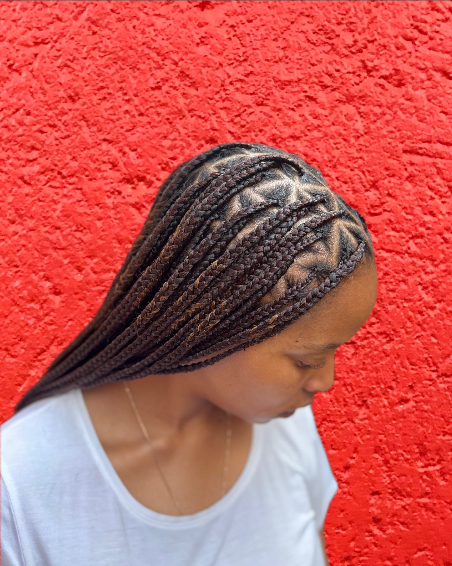 Triangle Knotless braids