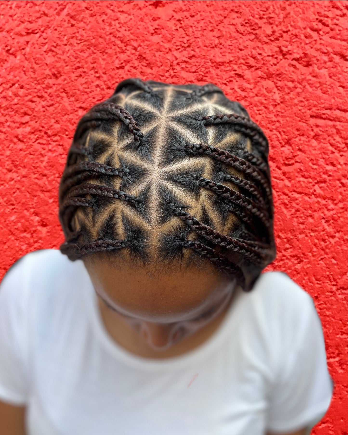 Triangle Knotless braids