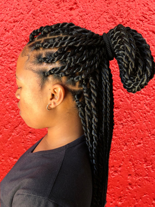 Boho Knotless Goddess braids – Dolamo Hair